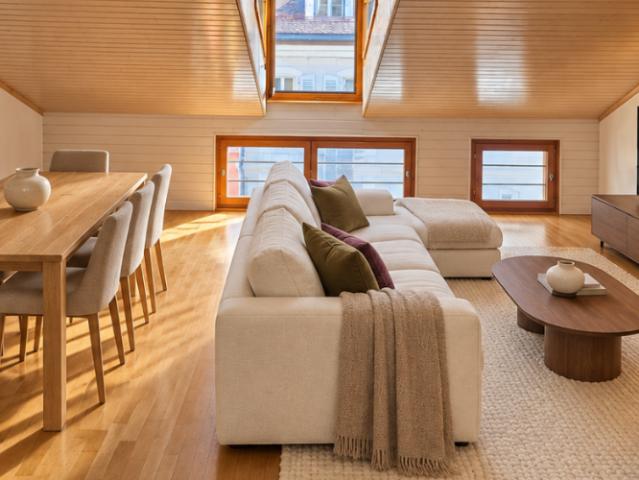 A louer à Nyon Appartement en duplex de 3 pièces à proximité immédiate du lac