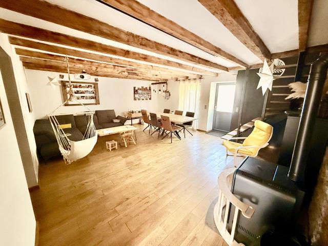 A LOUER A SAINT AIGNAN DE GRAND LIEU JOLIE MAISON DE 96 M2 3 CHAMBRES + GARAGE + JARDIN