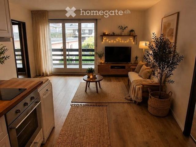 À LOUER À ST CERGUE Appartement 3 pièces avec balcon 30 m2