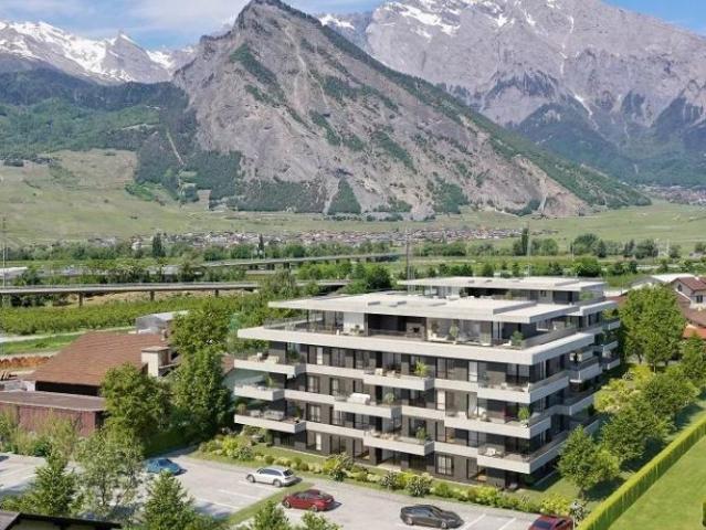 À louer à Riddes Appartement 2.5 pièces avec terrasse privative