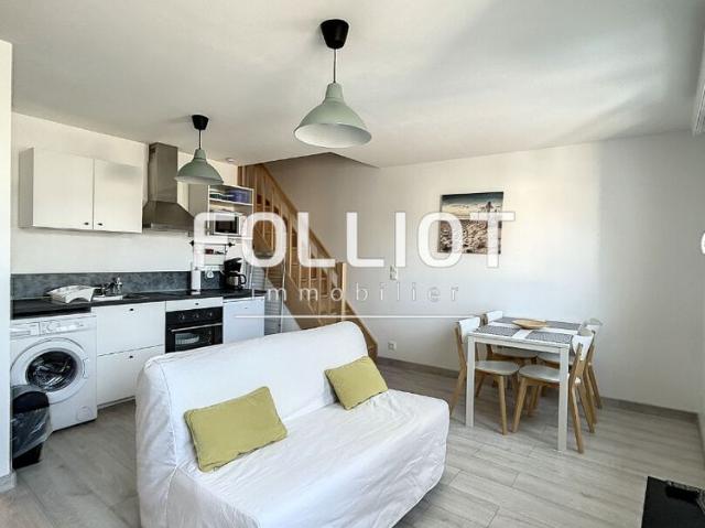 A LOUER Appartement meubl� en duplex bail �tudiant 9 mois ou � l'ann�e Donville les Bains