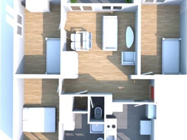 À louer, appartement F4 au Houlme
