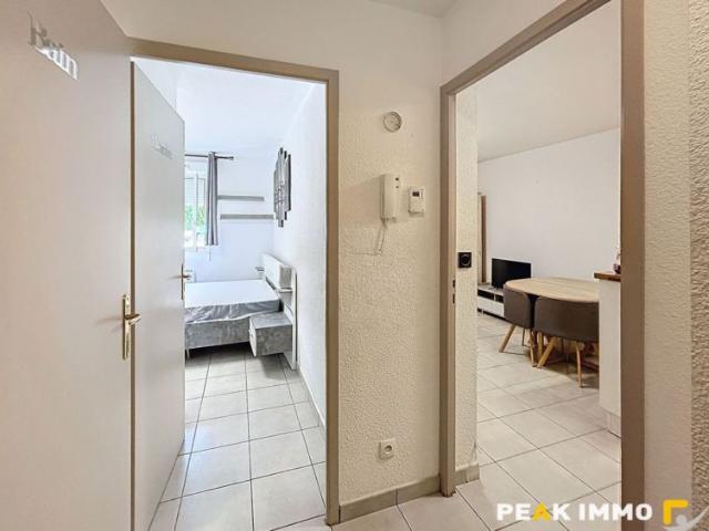 À louer Appartement F2 meublé avec balcon et piscine Nan