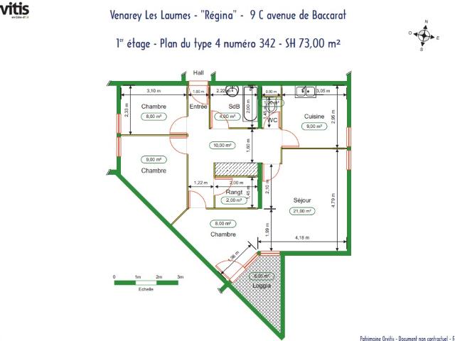 À louer Appartement T4 à Venarey les Laumes