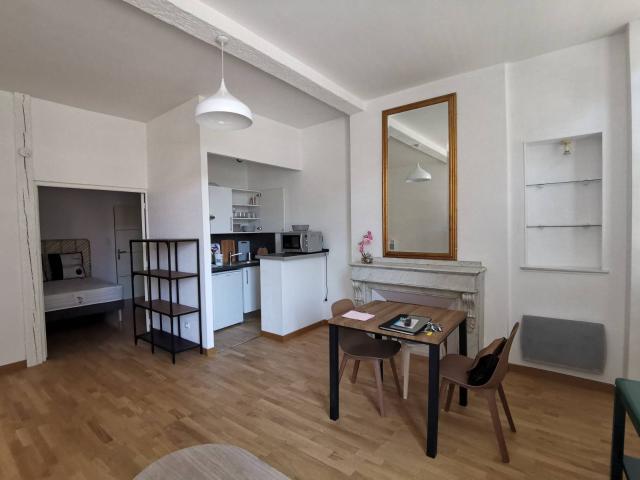 A louer appartement T1bis/T2 meublé hypercentre Toulouse 31000 quartier St Etienne
