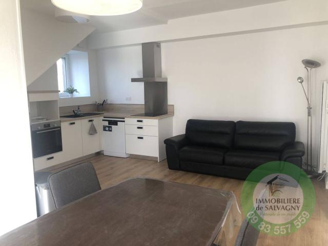A louer appartement T2 meublé avec jardin La Tour de Salvagny