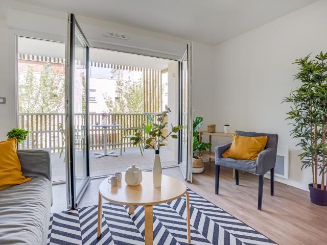 A LOUER Appartement T2, 37m2, 701€CC dans résidence senior à Mordelles