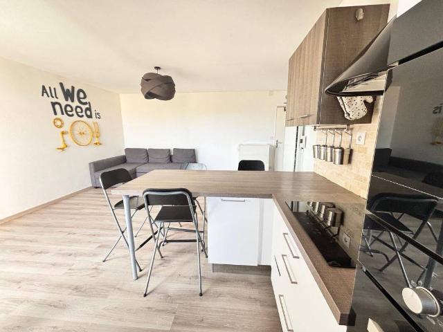 ? À louer – Appartement T3 meublé – 58,3?m² – Balcon + 2 parkin