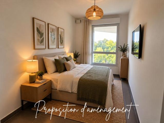 À LOUER ! APPARTEMENT T3 AVEC TERRASSE ET PARKING À CASTELNAU LE LEZ