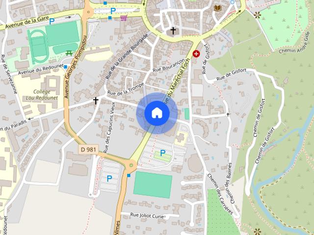 À louer BEAU T2 NEUF situé à Uzès 30700