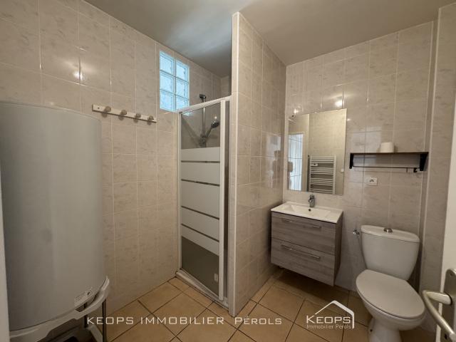 A LOUER CENTRE PEROLS Appartement de type 3 de 66m2