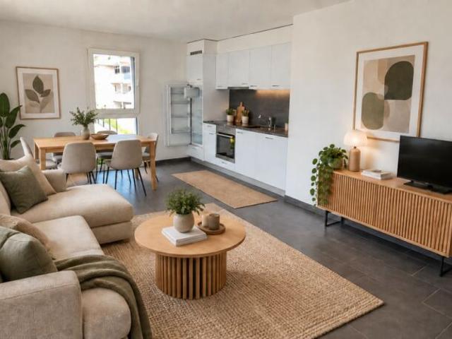 À louer de suite  Bel appartement de 2,5 pièces avec grand balcon