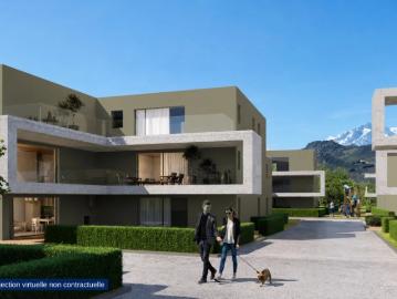 À louer dès le 01.07.2026 à Uvrier – 2 appartements de 3.5 pièces avec terrasse Comptoir Immobilier