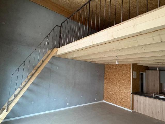 A LOUER loft avec mezzanine et grand balcon