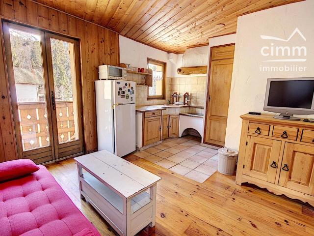 A LOUER PASSY 74190 SECTEUR PLATEAU d'ASSY, STUDIO MEUBLE