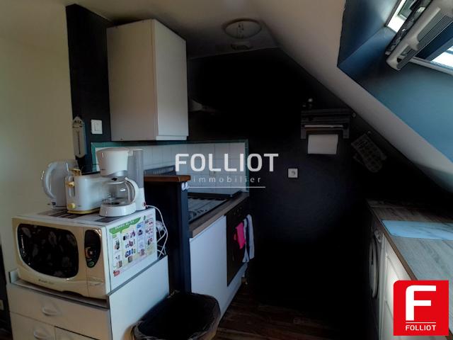 A LOUER PERCY en Normandie T2 MEUBLÉ 33 m² + Stationnement