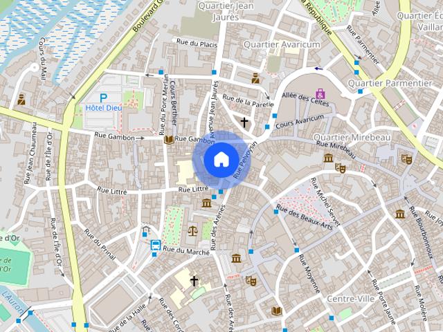 A LOUER Rue Moyenne Appartement de standing T4 avec balcon filant