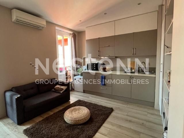 A LOUER STUDIO AVEC COIN NUIT MEUBLE NICE LE PORT