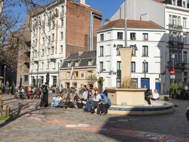 à louer Studio Bruxelles Place du Jardin aux Fleurs