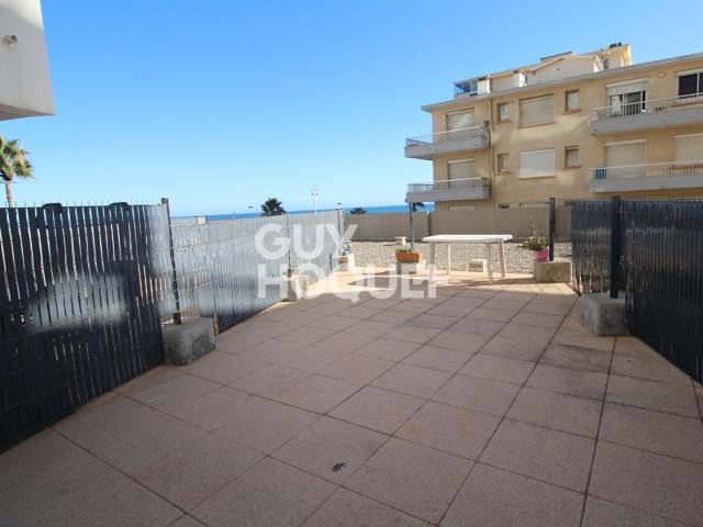 À louer Studio cabine avec terrasse de 30 m² et vue mer