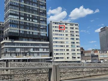 à louer Studio Liège Quai de l'Ourthe