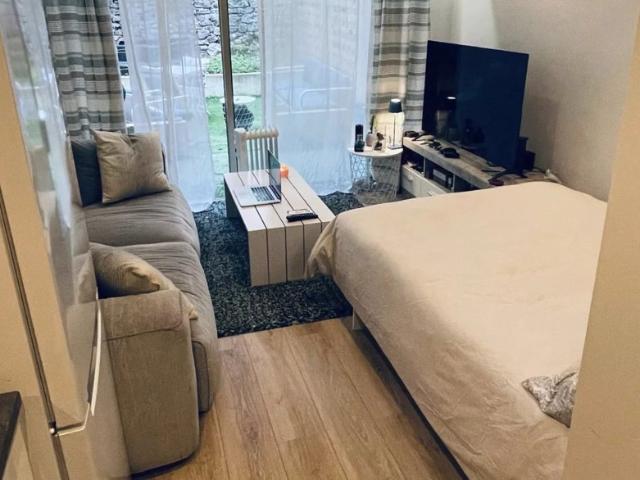 STUDIO MEUBLE EN REZ DE JARDIN GOLFE JUAN
