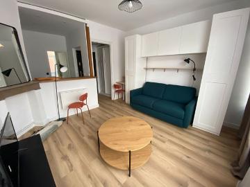 À LOUER – Studio MEUBLÉ de 28 m², Boulevard de Belfort – LILLE MOULINS réf 862 02