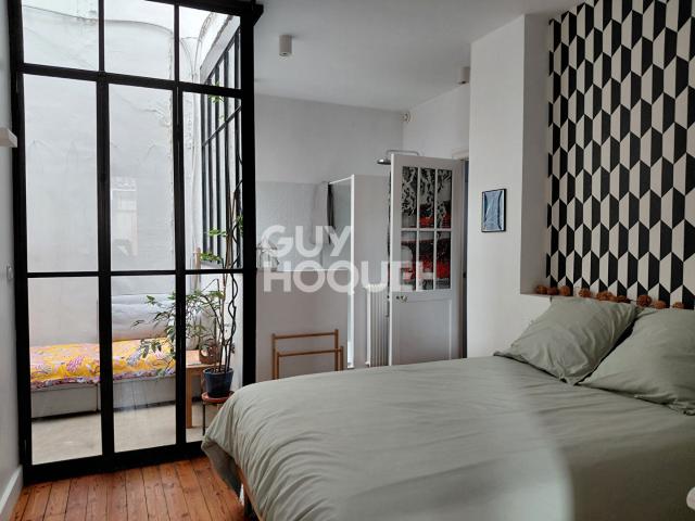 À LOUER T2 MEUBLÉ DE 53 m² AVEC COUR INTERIEURE TOULOUSE GUILHEMERY