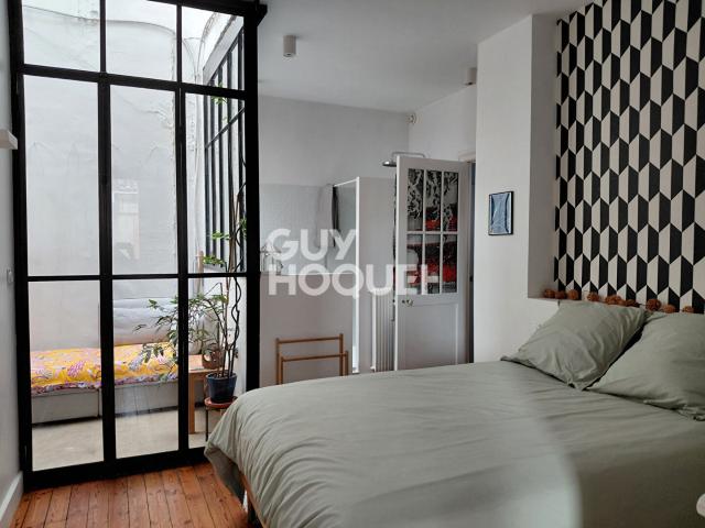 À LOUER T2 MEUBLÉ DE 53 m² AVEC COUR INTERIEURE TOULOUSE GUILHEMERY