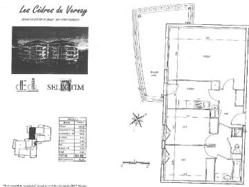 A LOUER T3 64.55 m² 7 BIS RUE PIERRE BOURGEOIS A CALUIRE ET CUIRE, Caluire et cuire 69300