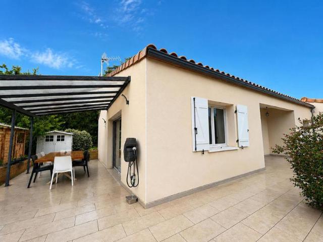 À LOUER VILLA PLAIN PIED 105,57 m² 3 CHAMBRES FONTIÈS D'AUDE