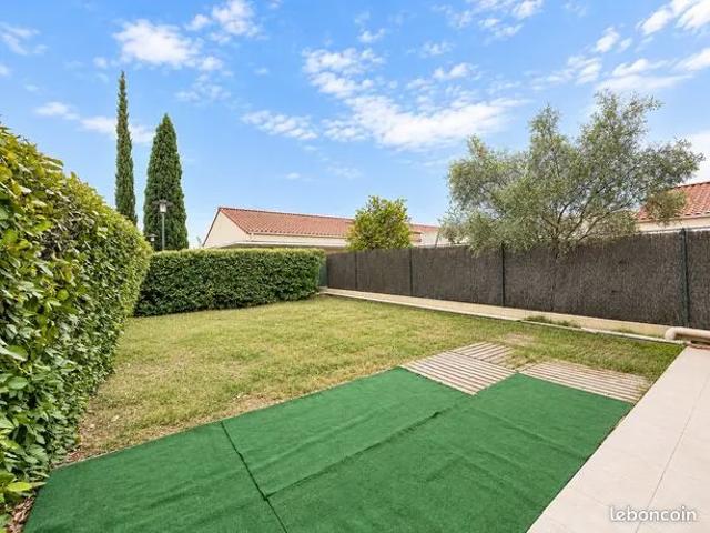à louer – 2 pièces de 40,83 m² avec jardin de 80 m² et parking en sous sol – le plan de grasse