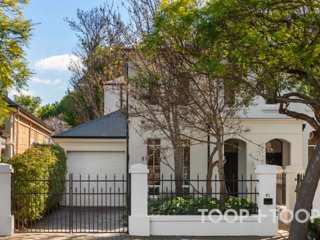 A PAIR OF REFINED TORRENS TITLED GEORGIAN STYLE RESIDENCES SITTING SIDE BY SIDE ON WALKERVILLE'S FINEST TERRACE