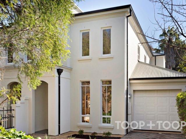 A PAIR OF REFINED TORRENS TITLED GEORGIAN STYLE RESIDENCES SITTING SIDE BY SIDE ON WALKERVILLE'S FINEST TERRACE