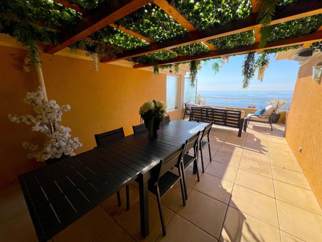 A pieds de Monaco, vue mer et vue de Monaco 83m² Beausoleil