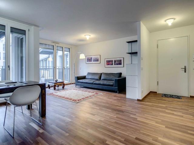 “A place of quiet in the city’s light – An exquisite south facing loft in the heart of Munich with underground parking.”