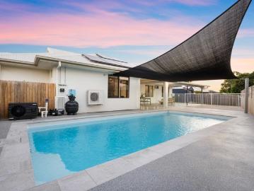 A Poolside Entertainer Designed For Easy Bushland Beach Living.