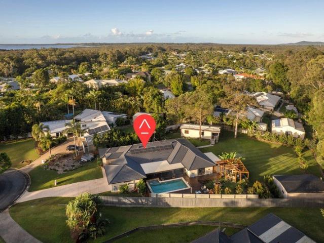 A Private Noosa Banks Sanctuary Offering Dual Living, Resort Style Entertaining & Expansive Half Acre Grounds