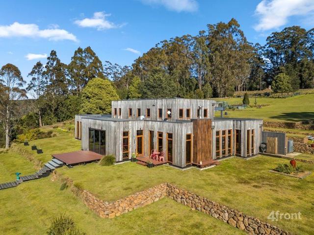 A private national park, and a house built to see it