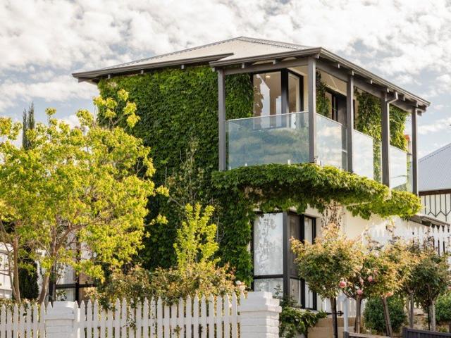 A Private Sanctuary Moments from the River