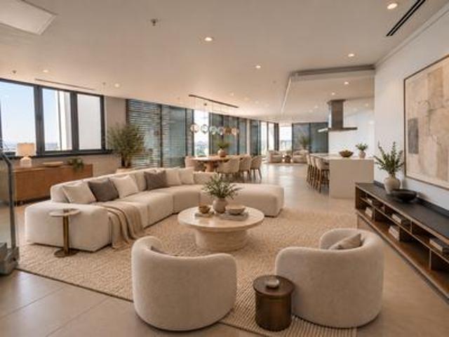 a private penthouse retreat above sandton