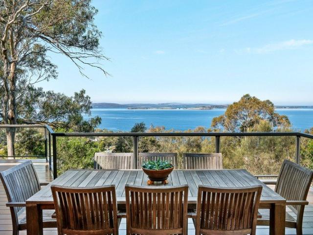 A private retreat with stunning water views