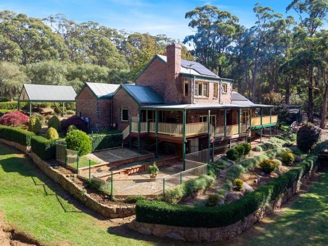 A quaint, classy, peaceful, comfortable double brick family home on an appealing 20 acres