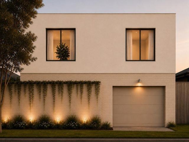 A rare combination stand alone street front home with ROW
