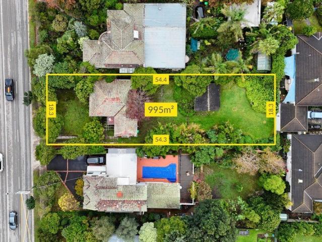 A Rare Camberwell Landholding of Exceptional Scale & Potential