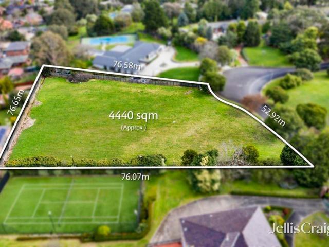 A Rare Golden Mile Opportunity Build Your Dream on 4,440sqm approx. of Prime Templestowe Land