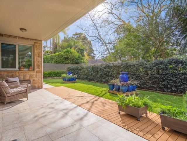 A Rare Garden Apartment Offering Exceptional Space and Convenience