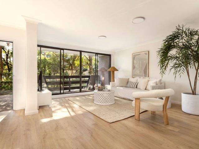 A Rare Garden Style Apartment with House Like Proportions