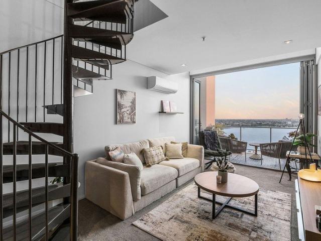 A Rare East Perth Lifestyle With Panoramic Swan River Views | Furniture Included