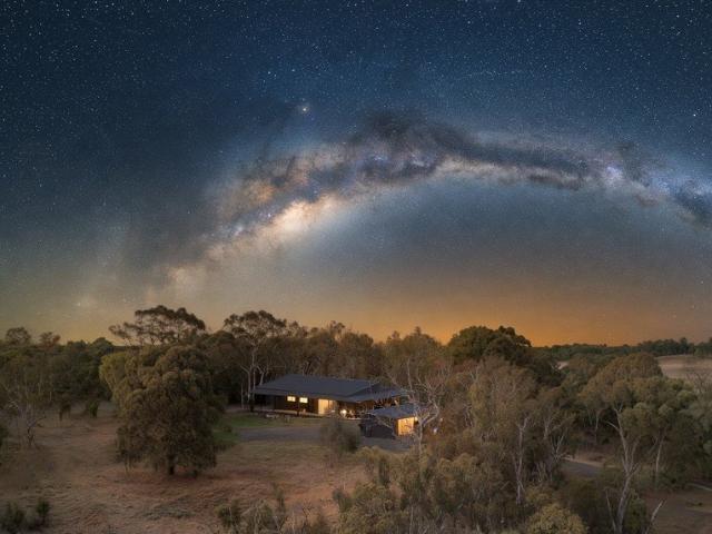 A rare elevated dark sky property with purpose built observatory infrastructure